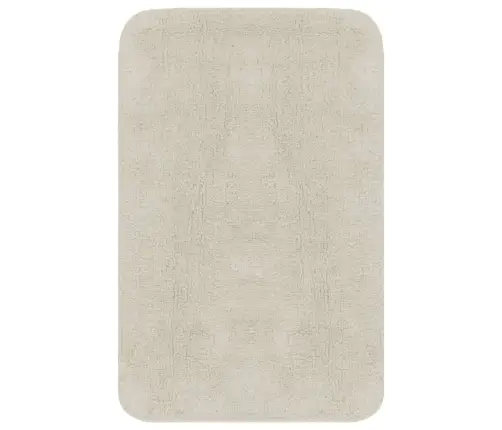 Vonios Kilimėlių Rinkinys, 2D., Baltos Spalvos, Audinys Vonios Kilimėlių Rinkinys, 2D., Baltos Spalvos, Audinys