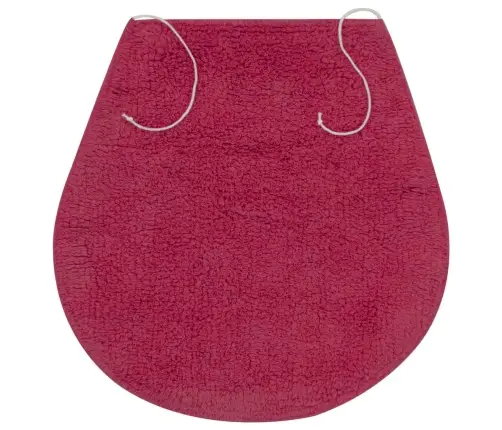 Vonios Kilimėlių Rinkinys, 3D., Fuksijos Spalvos, Audinys