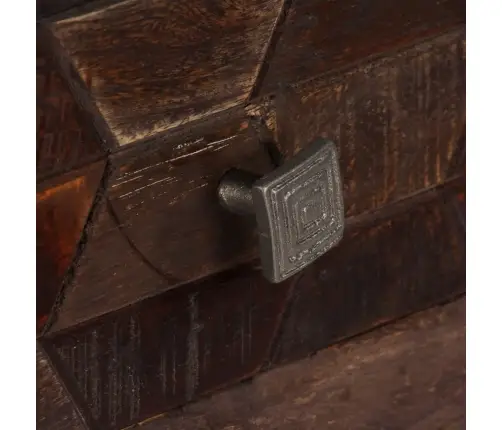 Kafijas Galdiņš, Pārstrādāts Masīvkoks, 100X60X35 Cm Vidaxl