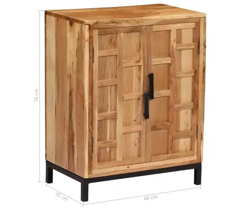 Kumode, 60X35X76 Cm, Akācijas Masīvkoks, Brūna Vidaxl Kumode, 60X35X76 Cm, Akācijas Masīvkoks, Brūna Vidaxl