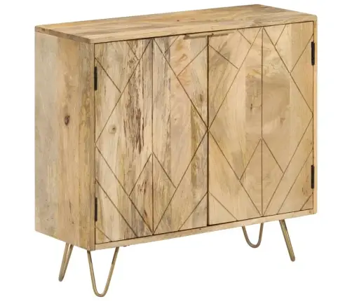 Kumode, 80X30X75 Cm, Mango Masīvkoks Vidaxl