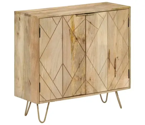 Kumode, 80X30X75 Cm, Mango Masīvkoks Vidaxl