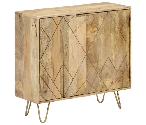 Kumode, 80X30X75 Cm, Mango Masīvkoks Vidaxl