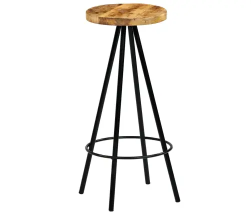 Bāra Krēsli, 2 Gab., Mango Masīvkoks Vidaxl