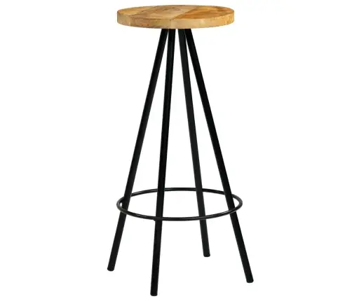 Bāra Krēsli, 2 Gab., Mango Masīvkoks Vidaxl