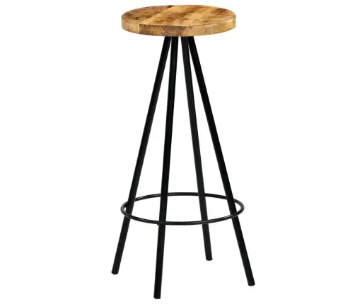 Bāra Krēsli, 4 Gab., Mango Masīvkoks Vidaxl