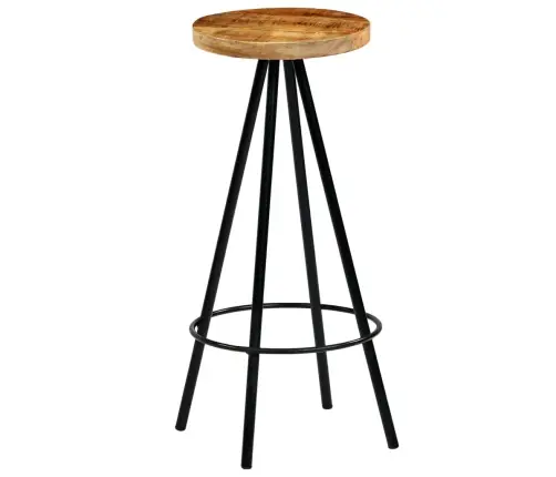 Bāra Krēsli, 4 Gab., Mango Masīvkoks Vidaxl