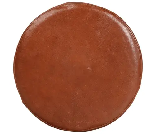 Bāra Krēsli, 2 Gab., Dabīga Āda Un Akācijas Masīvkoks Vidaxl