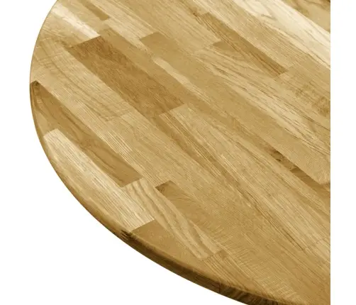 Lauaplaat Tammepuidust, Ümmargune, 23 Mm, 700 Mm