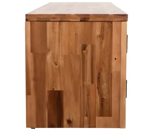 Tv Plauktiņš, 120X35X40 Cm, Akācijas Masīvkoks Vidaxl