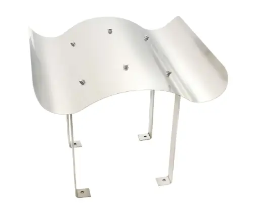 Kamino Stogelis, Nerūdijantis Plienas 60 X 60 X 38 Cm