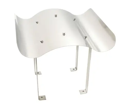 Skursteņa Cepure, Nerūsējošs Tērauds, 70 X 70 X 37 Cm Vidaxl