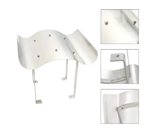 Kamino Stogelis, Nerūdijantis Plienas 60 X 80 X 39 Cm