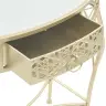 Lisalaud Prantsuse Stiilis, Metall 82 X 39 X 76 Cm Kuldne