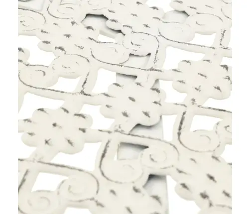 Bistro Staliukas, Vint. Stil., Apvalus, Metalas, 40X70cm Balt.