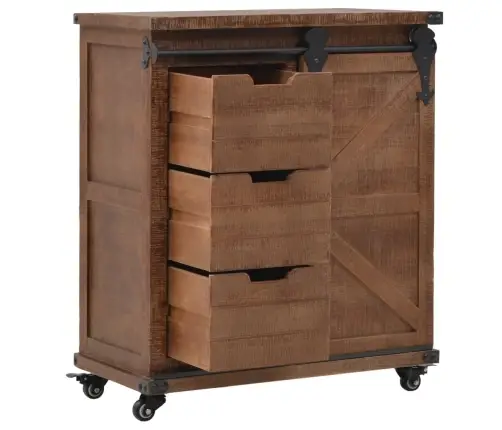 Hoiukapp, Kuusepuit, 64 X 33,5 X 75 cm Pruun