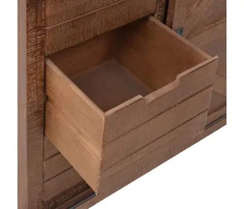 Hoiukapp, Kuusepuit, 64 X 33,5 X 75 cm Pruun