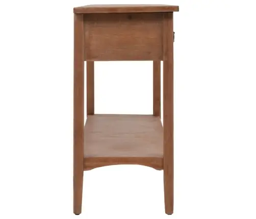 Konsoles Galdiņš, Brūns Egles Masīvkoks, 126X40X77,5 Cm Vidaxl