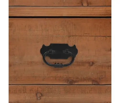 Öökapp Toekast Kuusepuidust, 40 X 29 X 68 Cm Pruun