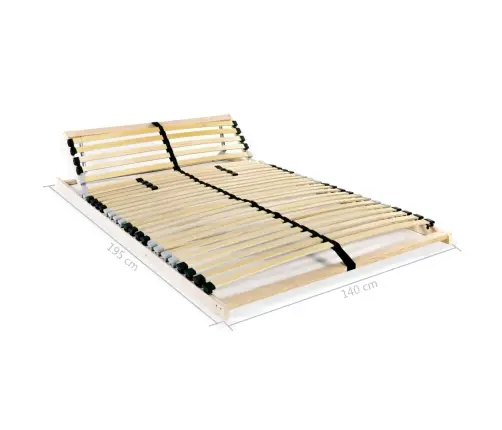 Voodi Aluspõhi, 28 Liistu, 7 Piirkonda, 140 X 200 Cm