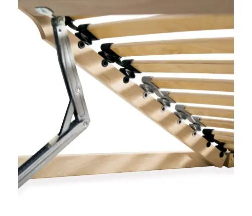 Grotelės Lovai Su 28 Lentjuostėmis, 7 Zonos, 90X200Cm