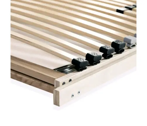 Grotelės Lovai Su 28 Lentjuostėmis, 7 Zonos, 90X200Cm