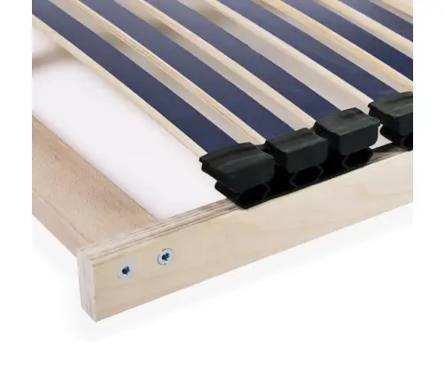 Grotelės Lovai Su 42 Lentjuostėmis, 7 Zonos, 100X200Cm