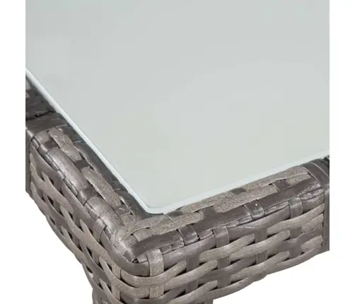 Lauko Valg. Baldų Kompl. Su Pagalv., 7D., Pilk. Sp., Polirat.