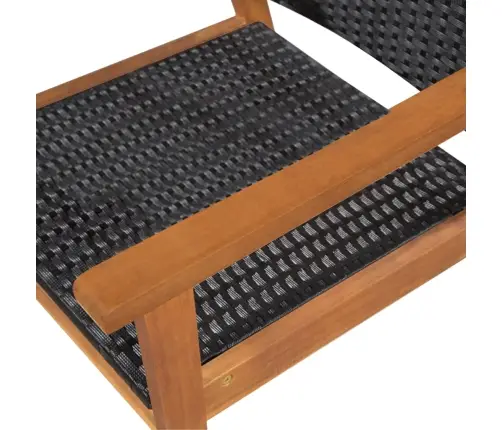 Lauko Valgomojo Baldų Kompl., 5D., Juod. Ir Rud. Sp., Polirat.