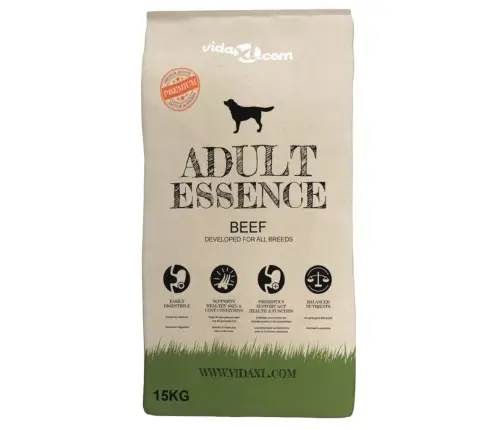 Suņu Sausā Barība, Adult Essence Beef, 2 Gab., 30 Kg Vidaxl