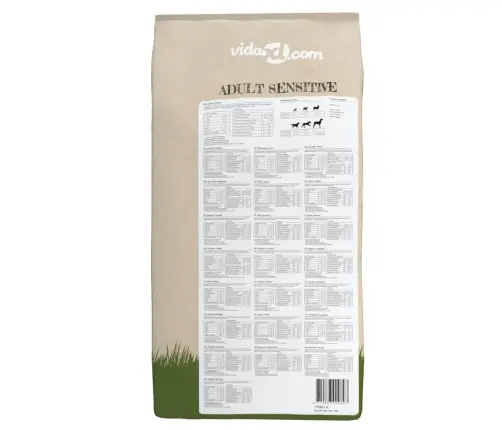 Suņu Sausā Barība, Adult Sensitive Lamb & Rice, 2 Gab., 30 Kg  Vidaxl