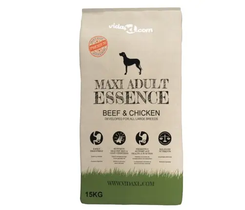 Suņu Barība, Maxi Adult Essence Beef & Chicken, 2 Gab., 30 Kg Vidaxl