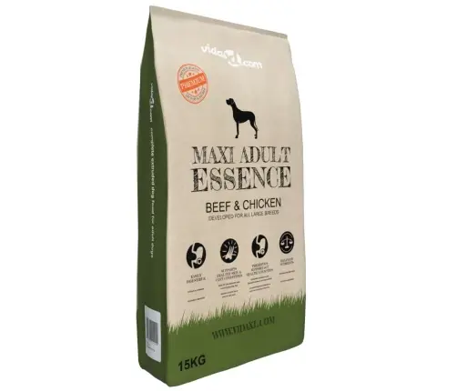 Suņu Barība, Maxi Adult Essence Beef & Chicken, 2 Gab., 30 Kg Vidaxl