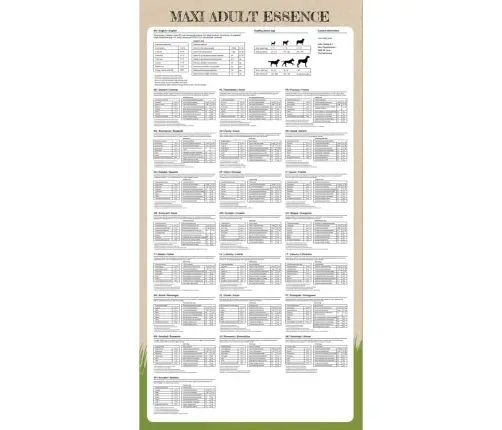 Suņu Barība, Maxi Adult Essence Beef & Chicken, 2 Gab., 30 Kg Vidaxl