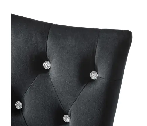 Söögitoolid 2 Tk, Must, Samet