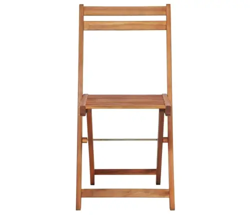 Dārza Bistro Krēsli, 2 Gab., Akācijas Masīvkoks Vidaxl