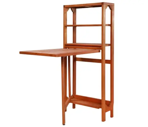 3-Daļīgs Bistro Mēbeļu Komplekts, Saliekams, Akācijas Masīvkoks Vidaxl