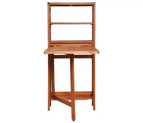 3-Daļīgs Bistro Mēbeļu Komplekts, Saliekams, Akācijas Masīvkoks Vidaxl