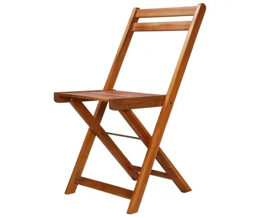 Sulankst. Bistro Baldų Komplektas, 3D., Akac. Masyv.