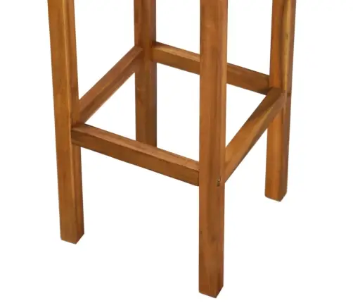 Baro Taburetės, 2Vnt., Akacijos Medienos Masyvas