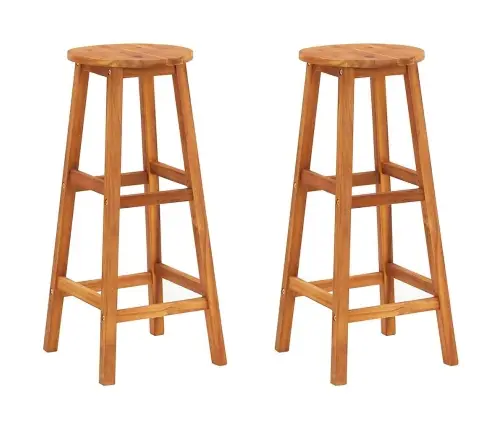 Baaritoolid 2 Tk Akaatsiapuu