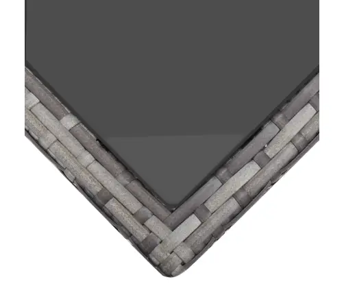 Sodo Poilsio Baldų Komplektas Su Pag., 6D., Pilk. Sp., Polir.