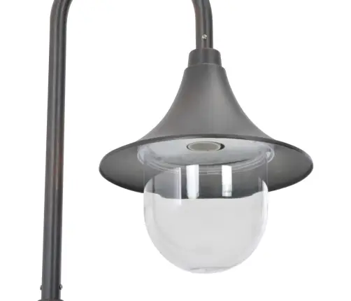 Dārza Laterna, E27, 120 Cm, Alumīnijs, Bronzas Krāsa Vidaxl