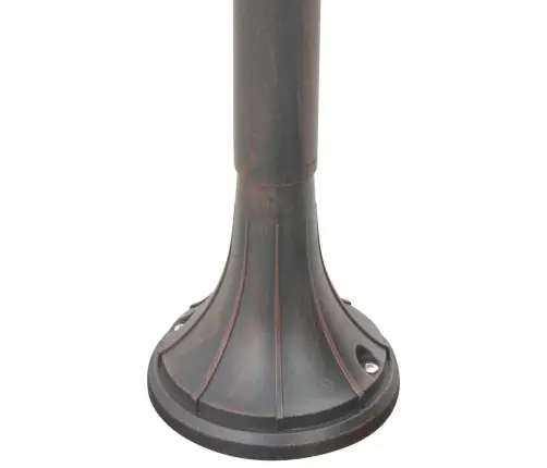 Dārza Laterna, E27, 120 Cm, Alumīnijs, Bronzas Krāsa Vidaxl