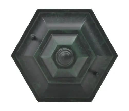 Dārza Lampas, 6 Gab., Tumši Zaļas, 110 Cm, Alumīnijs Vidaxl