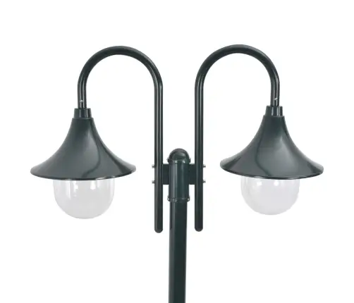 Aialatern, E27 220 cm Alumiinium, Kahe Laternaga, Tumeroheline