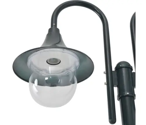 Aialatern, E27 220 cm Alumiinium, Kahe Laternaga, Tumeroheline