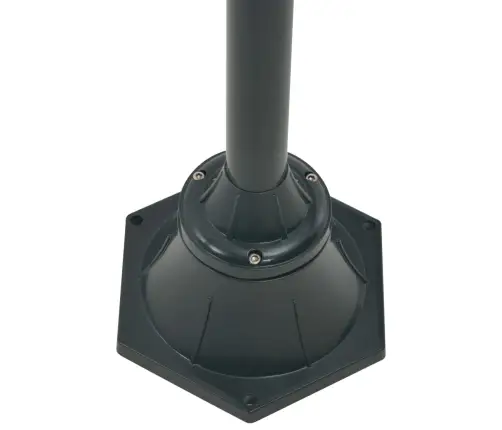 Aialatern, E27 220 cm Alumiinium, Kahe Laternaga, Tumeroheline