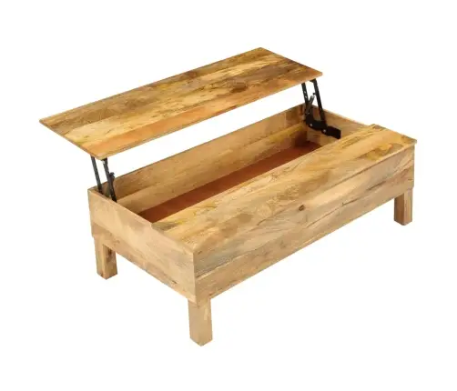 Kafijas Galdiņš, Mango Masīvkoks, 110X55X35 Cm Vidaxl