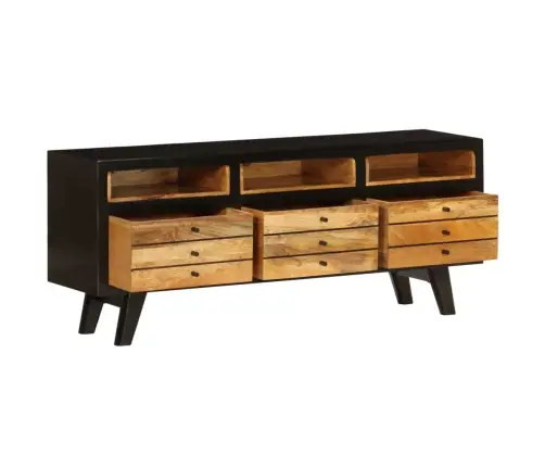 Tv Skapītis, 120X30X50 Cm, Mango Masīvkoks Vidaxl Tv Skapītis, 120X30X50 Cm, Mango Masīvkoks Vidaxl